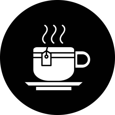 Kahve fincanı simgesi, taslak biçimi