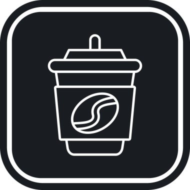 vektör kahve simgesi