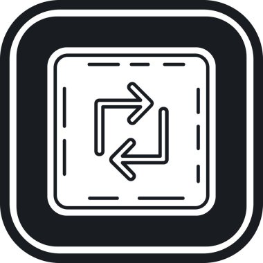 Eğilim biçimi izole edilmiş arkaplanda doğru yönde ok simgesi