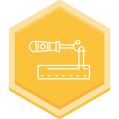 robot. Web simgesi basit illüstrasyon