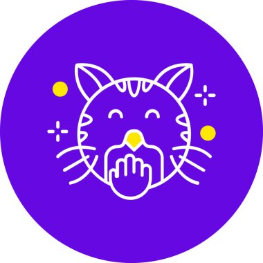 Gıda simgesinin vektör illüstrasyonu