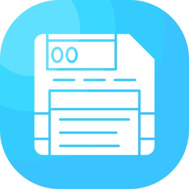 belge dosya simgesi, vektör illüstrasyonu