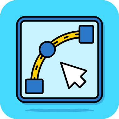 oyun simgesi vektör çizimi