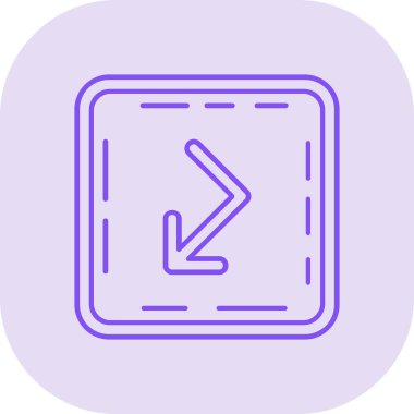 ok simgesi vektör illüstrasyonu