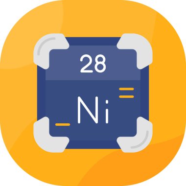 kimyasal formül düz simgesi