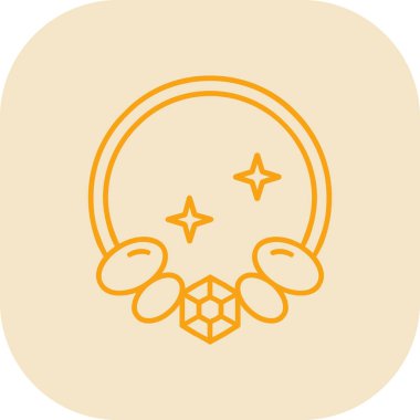 Vektör illüstrasyonu, simge ögesi arkaplanı