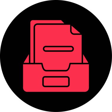 Dizin simgesinin vektör illüstrasyonu