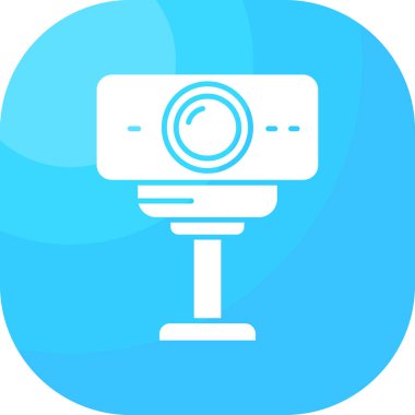 vektör lcd simgesi illüstrasyonu