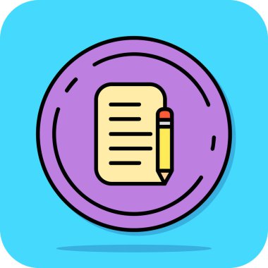 Simge işareti illüstrasyonunu kaydet 