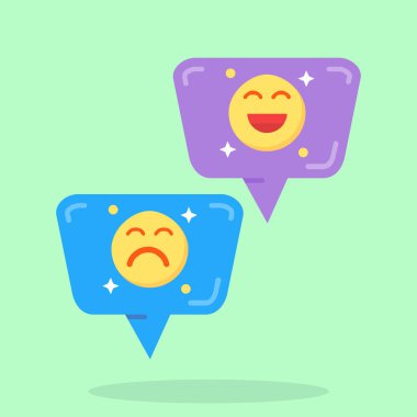 bir gülen yüzün düz modern stil simgesi