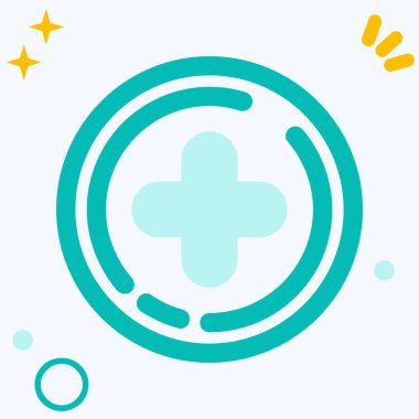 tıbbi simge vektör illüstrasyonu