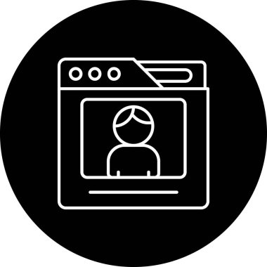 mutfak fırın simge vektör çizim