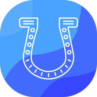 At nalı ikonu vektör illüstrasyonu