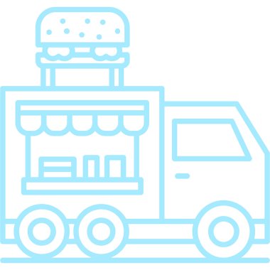 pastane simgesi vektör illüstrasyon tasarımı