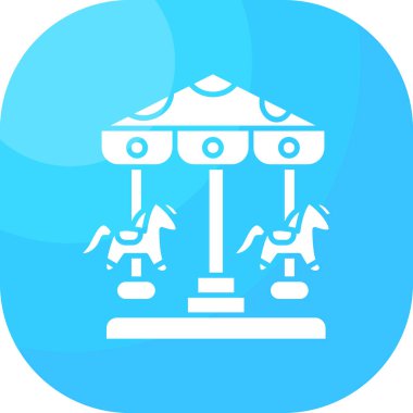 Sirk simgesinin vektör çizimi