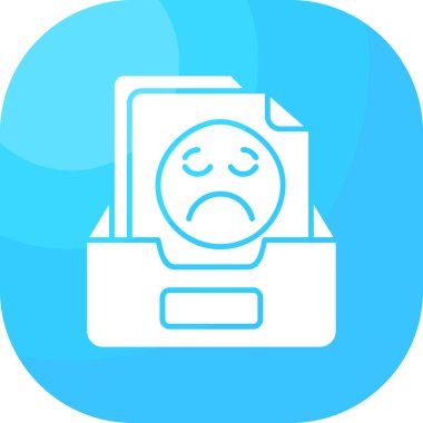 Ağlayan ikon vektör illüstrasyonu