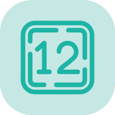 Takvim simgesi vektör illüstrasyonu