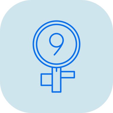 8 numaralı kadın işareti.