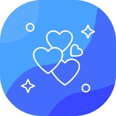 Kalpli tasvir edilmiş taslak simgesi