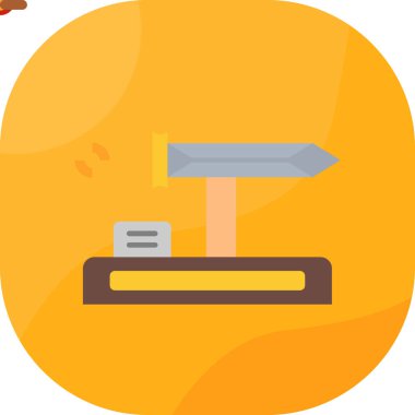 Bir inşaat binasının vektör simgesi