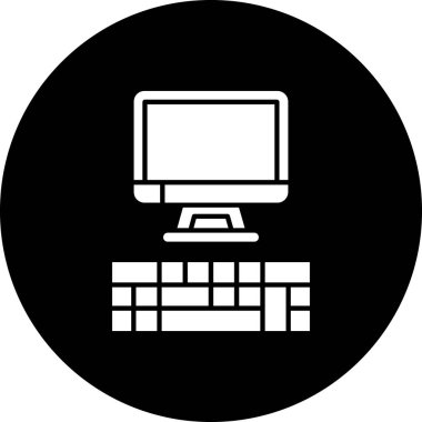 Modern dizüstü bilgisayarın vektör illüstrasyonu