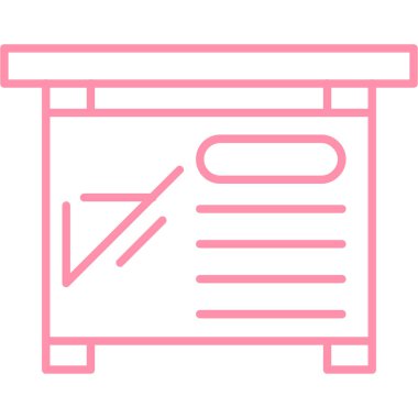 Bir kitap simgesinin vektör illüstrasyonu