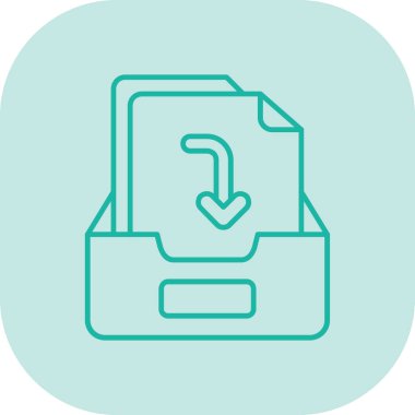 dosya dizini vektör illüstrasyonu