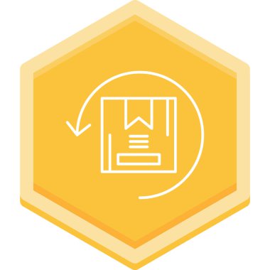 veri depolama renk çizgisi simgesi. veri bilgisi.