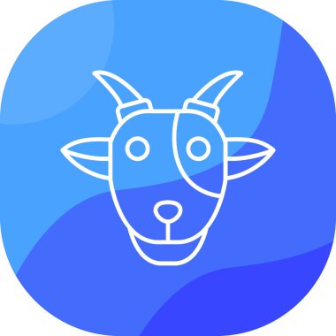 hayvan simgesi vektör illüstrasyonu