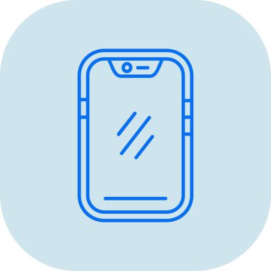 cep telefonu ikonu vektör illüstrasyonu