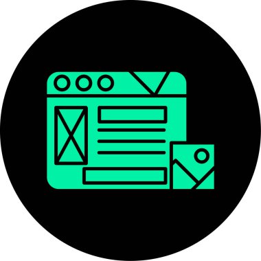 Benzersiz kitap vektörü simgesi