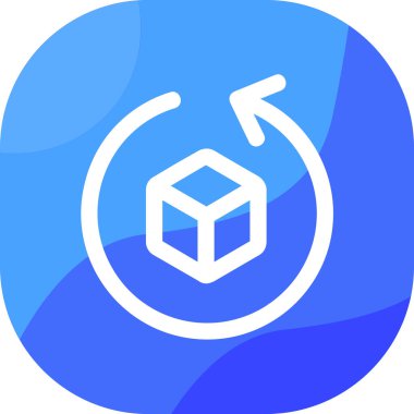 kutu gönderme simgesi ana hatları biçiminde