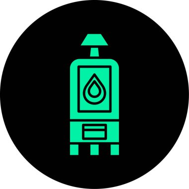 vektör yağ simgesi, illüstrasyon