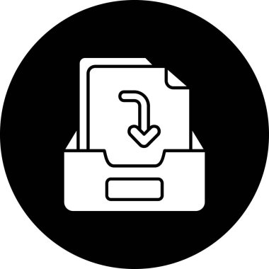 dosya simgesi, vektör illüstrasyonu