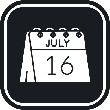 Takvim simgesi, vektör illüstrasyon tasarımı