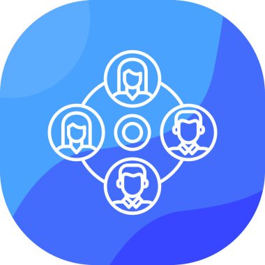 ağ bağlantısı simgesi ana hat biçiminde