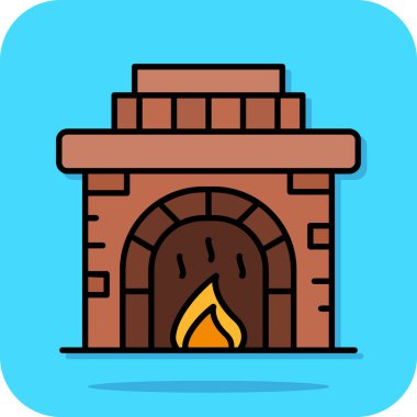 Bina. Web simgesi basit tasarım