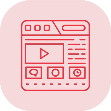 oyuncu simge vektör çizim