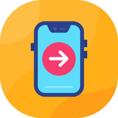 cep telefonu web simgesi basit tasarım