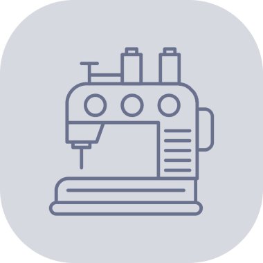 Fabrika Makine simgesi vektör çizimi