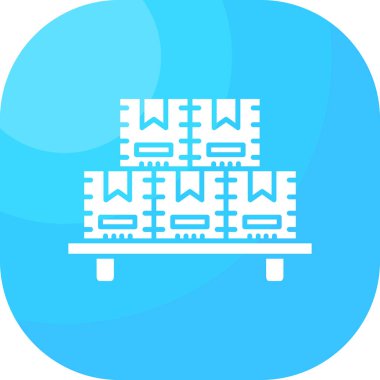 bina inşa simgesi doldurulmuş ana hatlar biçiminde