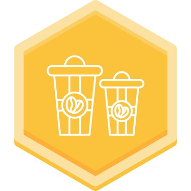 Modern simgenin vektör illüstrasyonu