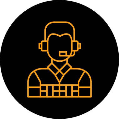 avatar simgesi vektör illüstrasyonu