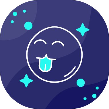 Gece simge vektör çizim