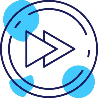 Müzik simgesinin vektör illüstrasyonu