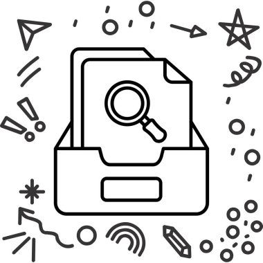 Simge tasarım vektörü ara