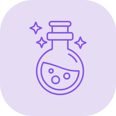 Sihirli top simgesinin vektör çizimi