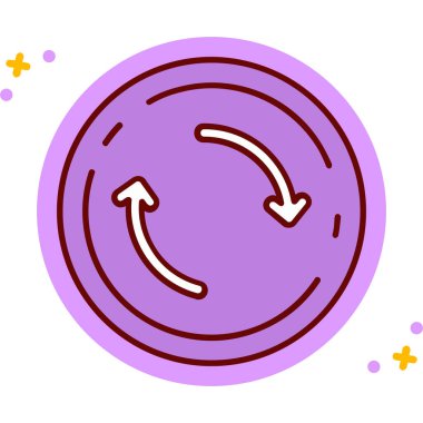 ok vektör tasarım simgesi çizimi