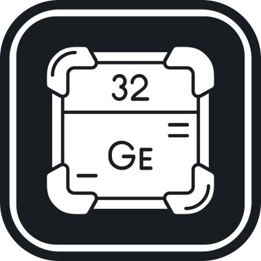 Tek bir simgenin vektör illüstrasyonu