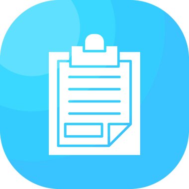 Kağıt simgesinin vektör illüstrasyonu